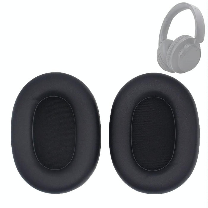 2Pcs For Jabra Elite 85H Headphone Leather Case Sponge Earmuffs Earpad Protective Cover