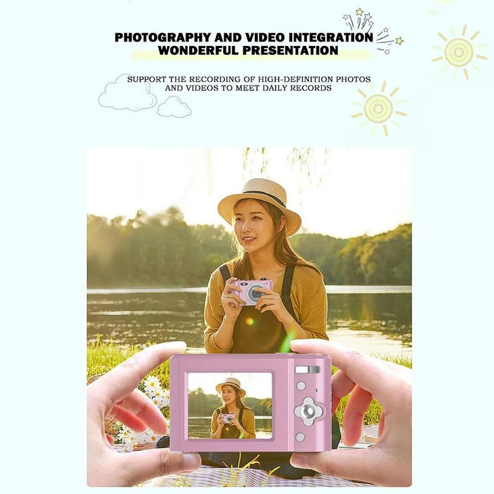 2.4-Inch Tft Colour Screen Hd Digital Camera Portable Travel 8X Zoom Smart Camera