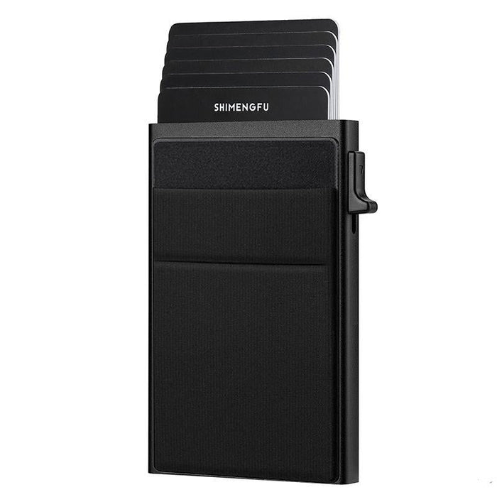 Men Slim Metal Rfid Blocking Wallet