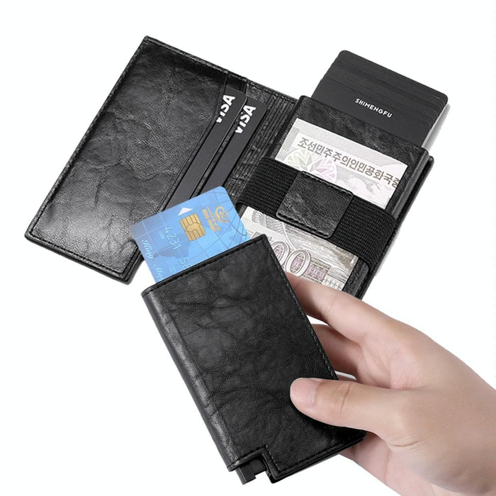 Pop-up Rfid Bifold Wallet with Card Holder