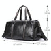 Multifunctional Leather Duffel Bag for Travel - Crocodile
