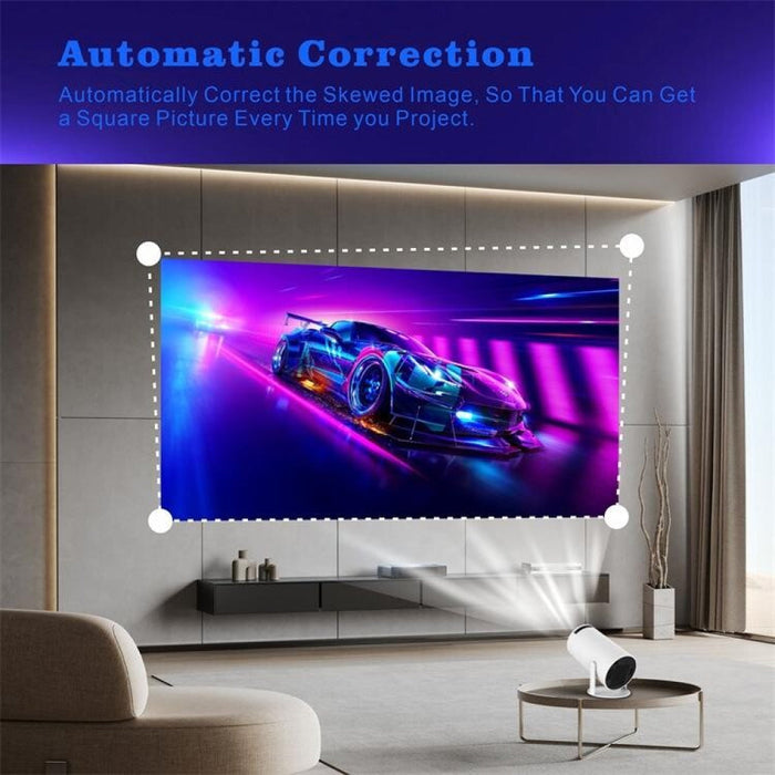 Hy300 Smart Projector Android 11.0 System 120 Lumen Portable Projector