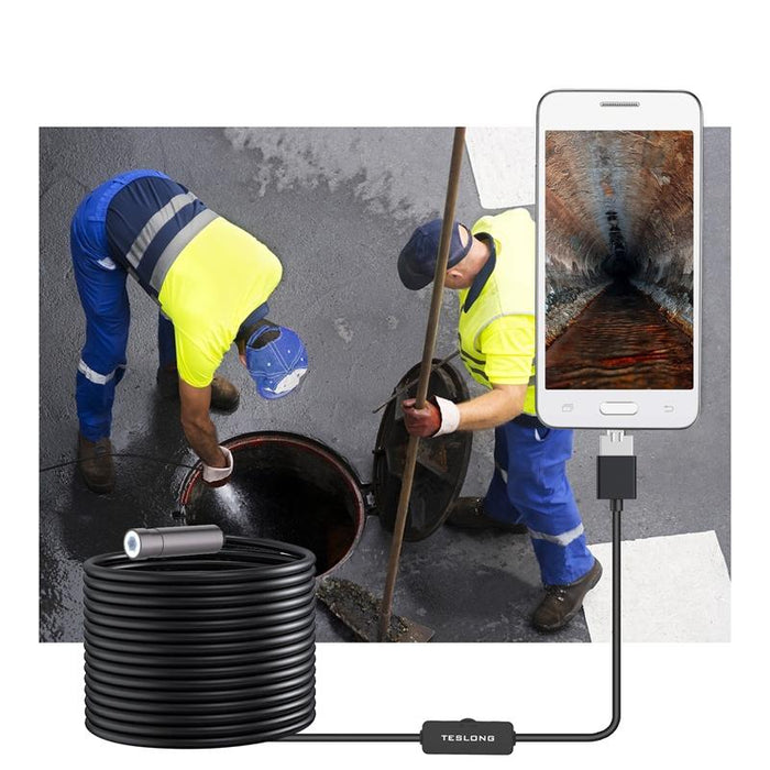 5M 3 In 1 Usb Phone Borescope For Auto Repair 500W Pixel Auto Focus