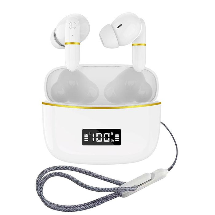 J2 Bluetooth Earphones With Digital Charging Compartment Wireless Charging In-Ear