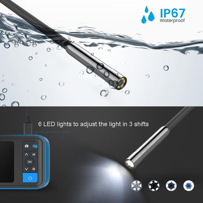 5.5Mm Hd Pixel 4.5 Inch Ips Lcd Screen Endoscope Auto Repair Tools 5M