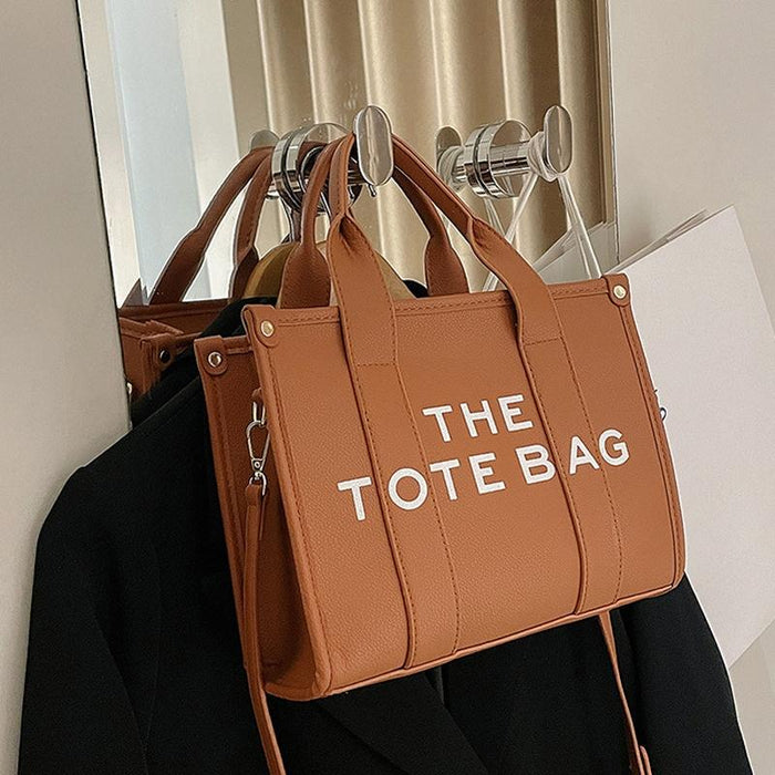 Stylish Pu Leather Crossbody Tote For Women