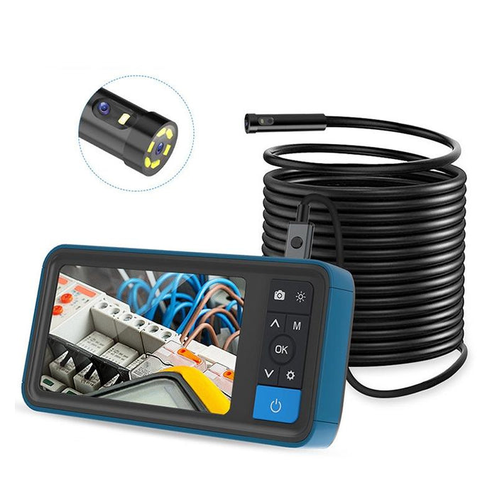 8Mm Dual Lens Hd 4.5 Inch Large Screen Borescope Auto Repair Tool 5M