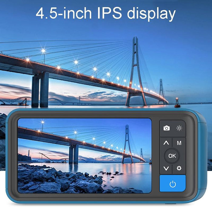 8Mm Dual Lens Hd 4.5 Inch Large Screen Borescope Auto Repair Tool 5M