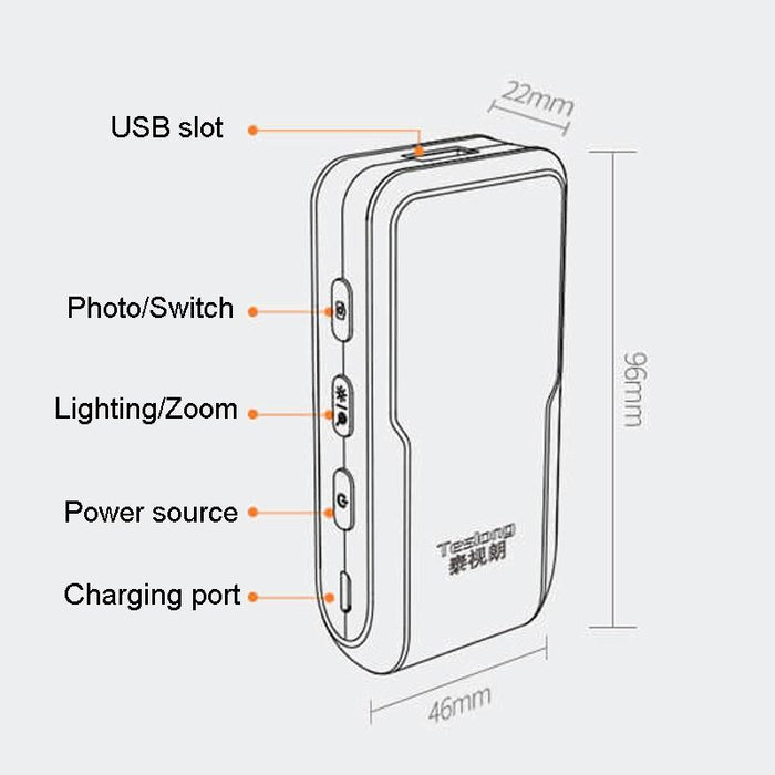 Wf150 5Mm Wifi Connected Hd Industrial Borescope Industrial Maintenance Tools