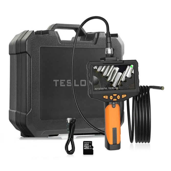 Nts300 5.5Mm-3M Dual Lens Waterproof 5 Inch Hd Industrial Borescope Auto Repair Tools