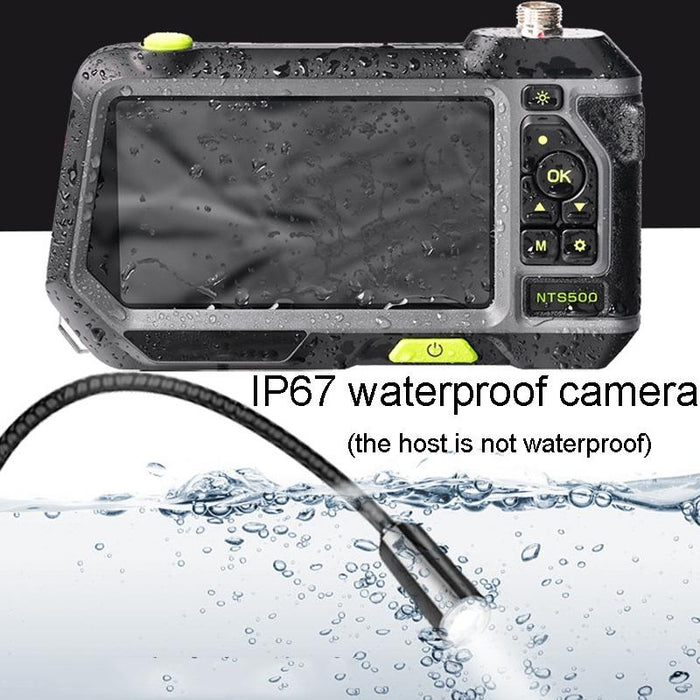 5.5Mm-3M Dual Lens 5 Inch Large Screen Industrial Pipe Borescope Industrial Inspection Tools