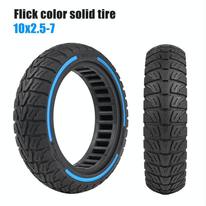 10 x 2.5-7 Inch Colourful Flick Off-road Honeycomb Tires