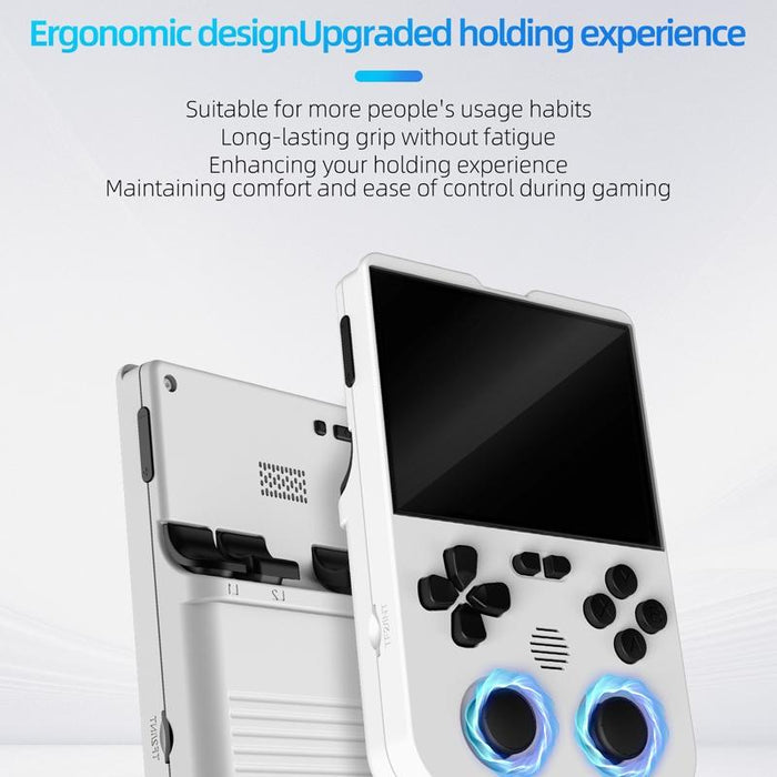 Xu10 Handheld Game Console 3.5-Inch Ips Screen Linux System Portable Video Arcade 128G