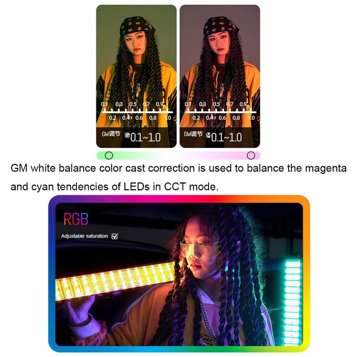 Yn360Iv 480 Leds Rgb App Controlled Photography Fill Light - Standard