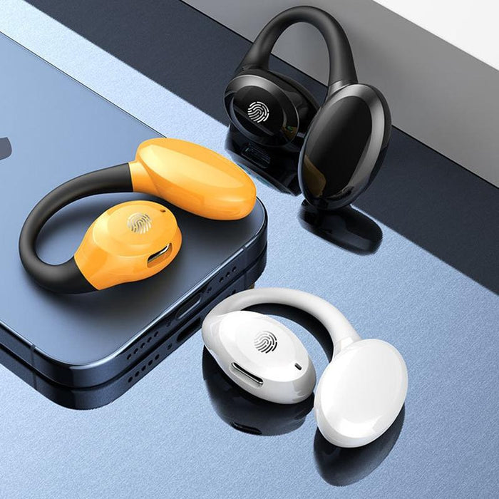 Ear-Hook Wireless Earphones Ows Waterproof Touch Control Sports Earbuds