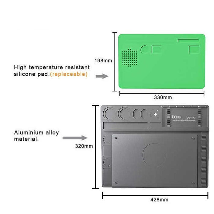 Baku Ba 692 2 In 1 Microscope Maintenance Insulation Pad