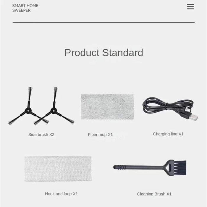 Intelligent Screening Robot Usb Charging Automatic Cleaning