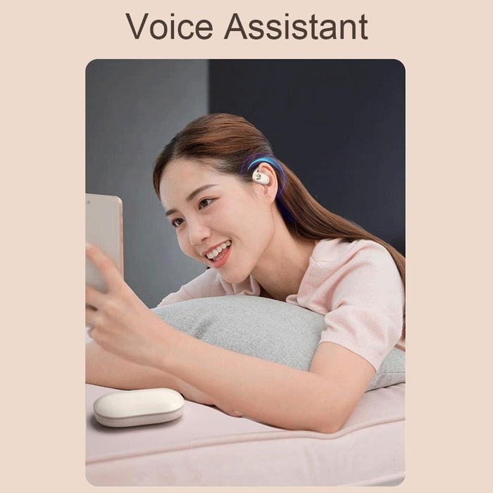 Js911 Ows Ear-Mounted Dual-Mic Call Noise Reduction Led Digital Display Bluetooth Earphones