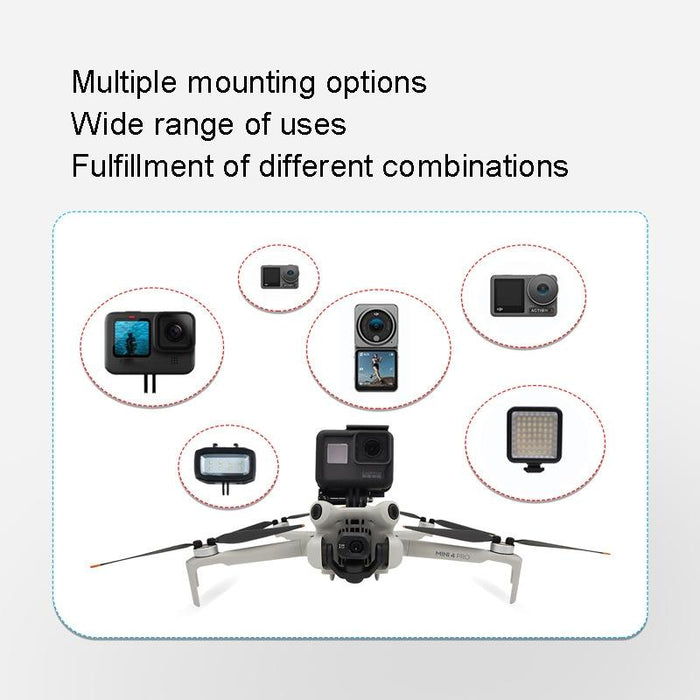 Upper Expansion Bracket 1/4 Screws For Tripod Accessories