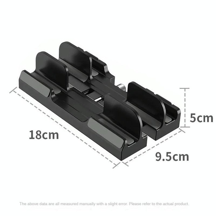 Dual-purpose Laptop Vertical Stand Storage Rack Desktop