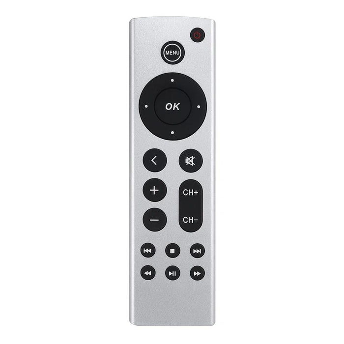 For Apple Tv Remote Control 4K / Hd A2169 A1842 A1625 Without Voice Silver