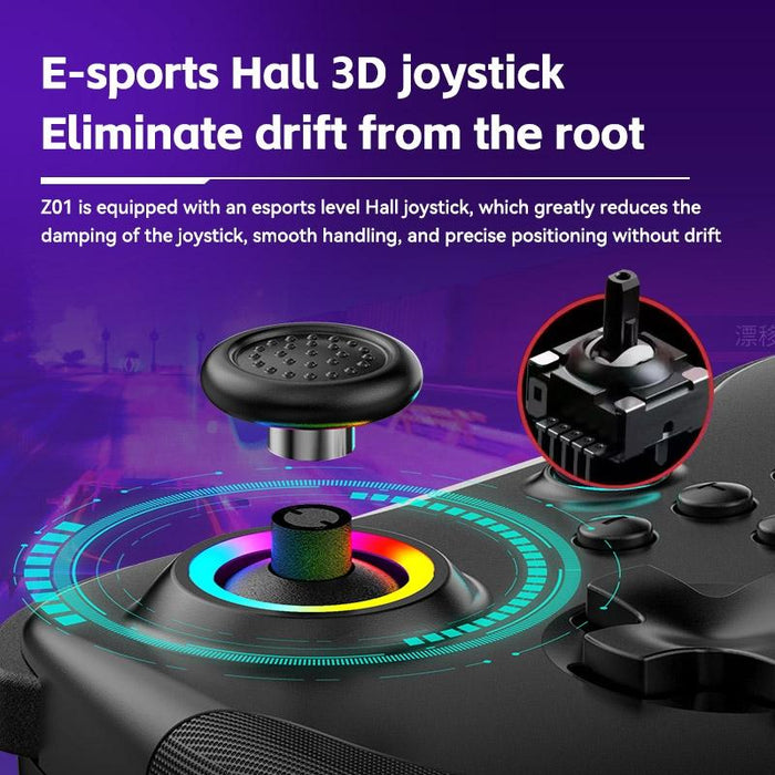 Wireless Gaming Vortex Grip For Switch/ps3/ps4/android/ios