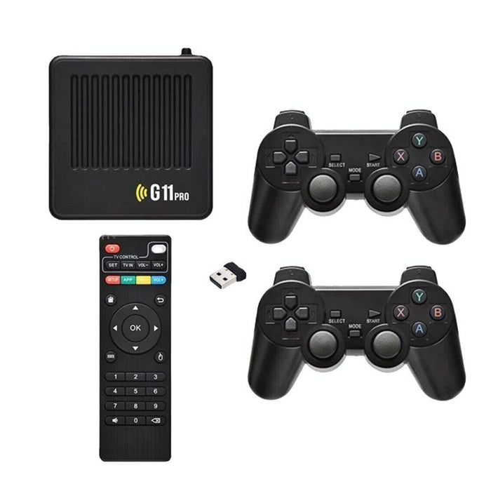 G11 Pro Game Machine Tv Box Dual System Hdmi Hd 4K Retro Arcade - 128G 40 000 & Games