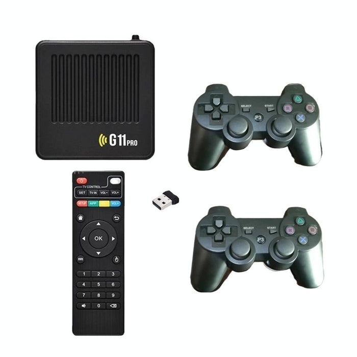 G11 Pro Game Machine Tv Box Dual System Hdmi Hd 4K Retro Arcade - 128G 40 000 & Games