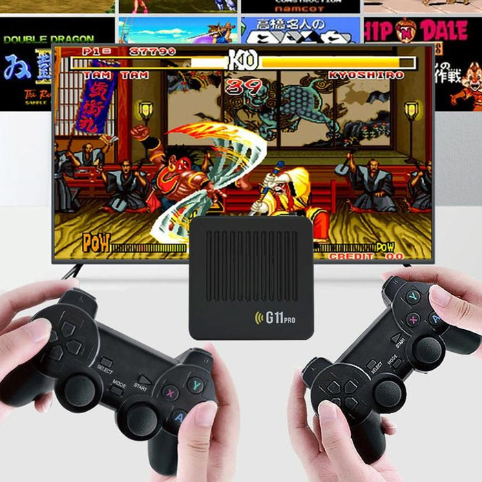 G11 Pro Game Machine Tv Box Dual System Hdmi Hd 4K Retro Arcade - 128G 40 000 & Games