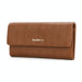 Ladies Long Large Capacity Wallet Magnetic Buckle Clutch