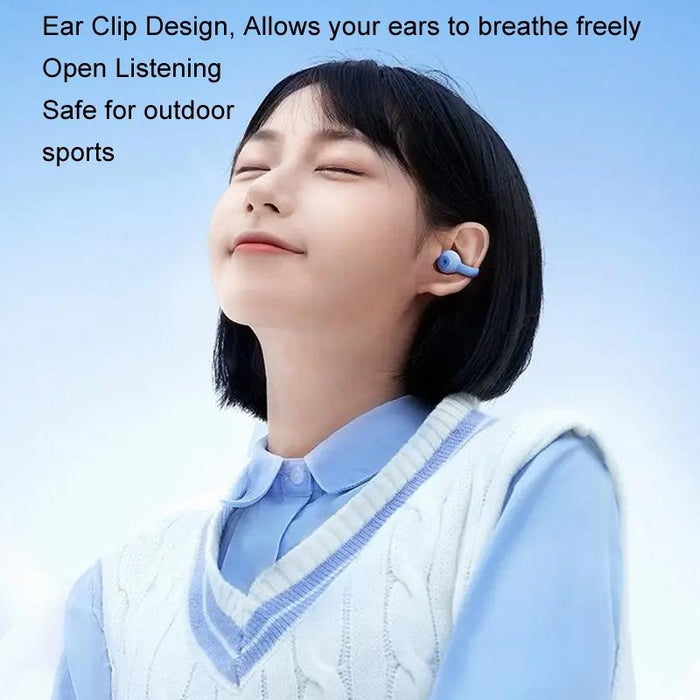 Transparent Ear Clip Wireless Bluetooth Earphone Ows Sports Earphone