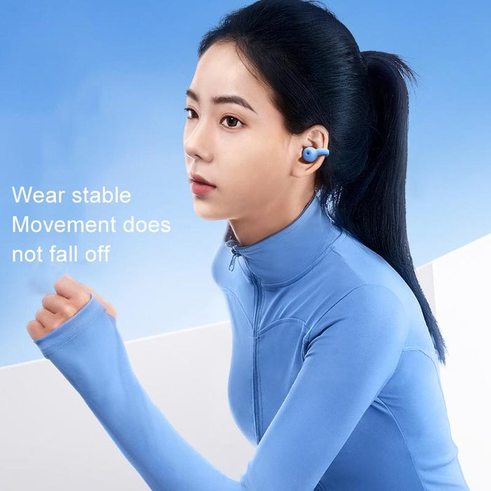 Transparent Ear Clip Wireless Bluetooth Earphone Ows Sports Earphone