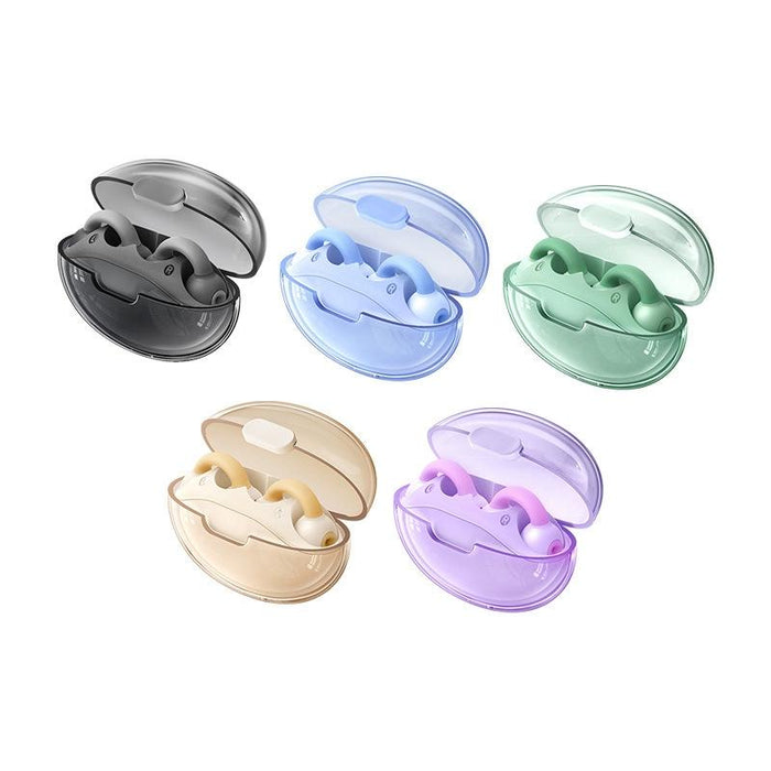 Transparent Ear Clip Wireless Bluetooth Earphone Ows Sports Earphone