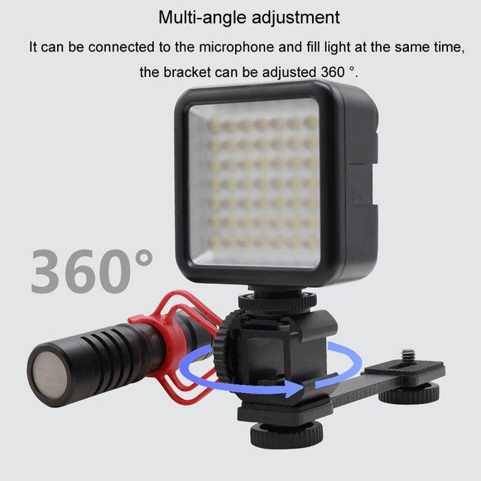 Multifunctional Aluminum Heating Shoe Base Flash Light Bracket Accessories 3 Hot Boots Bracket