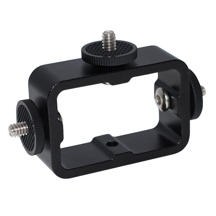 Multi-Device Tripod Mount Adapter Live Broadcast Bracket Mobile Phone Clip Holder Triple Head Circle