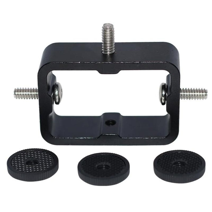 Multi-Device Tripod Mount Adapter Live Broadcast Bracket Mobile Phone Clip Holder Triple Head Circle