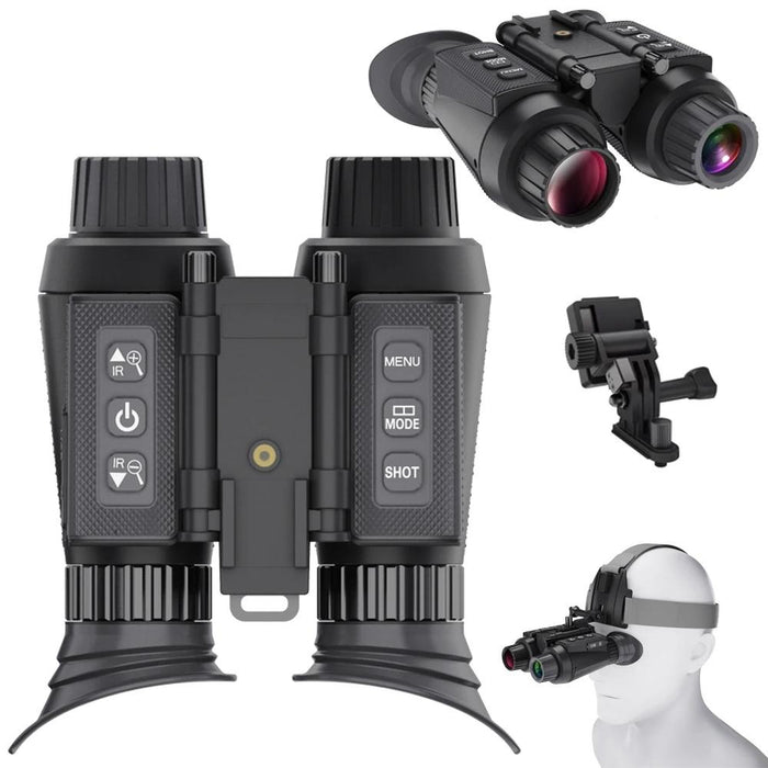 Nv8300 Adjustable Pupil Distance Headset Night Vision Device 3D Hd Digital Binoculars Outdoor Infrared Night Vision Telescope