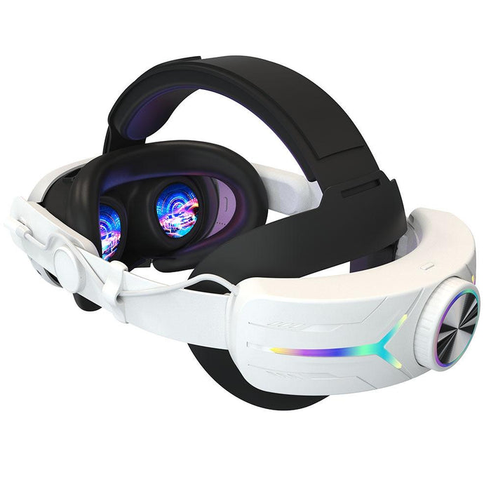 Usb Rechargeable Rgb Headset Foldable Design For Meta Quest