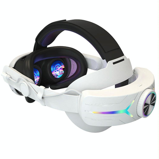 Usb Rechargeable Rgb Headset Foldable Design For Meta Quest