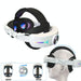 Usb Rechargeable Rgb Headset Foldable Design For Meta Quest