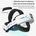 Usb Rechargeable Rgb Headset Foldable Design For Meta Quest