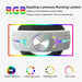 Usb Rechargeable Rgb Headset Foldable Design For Meta Quest