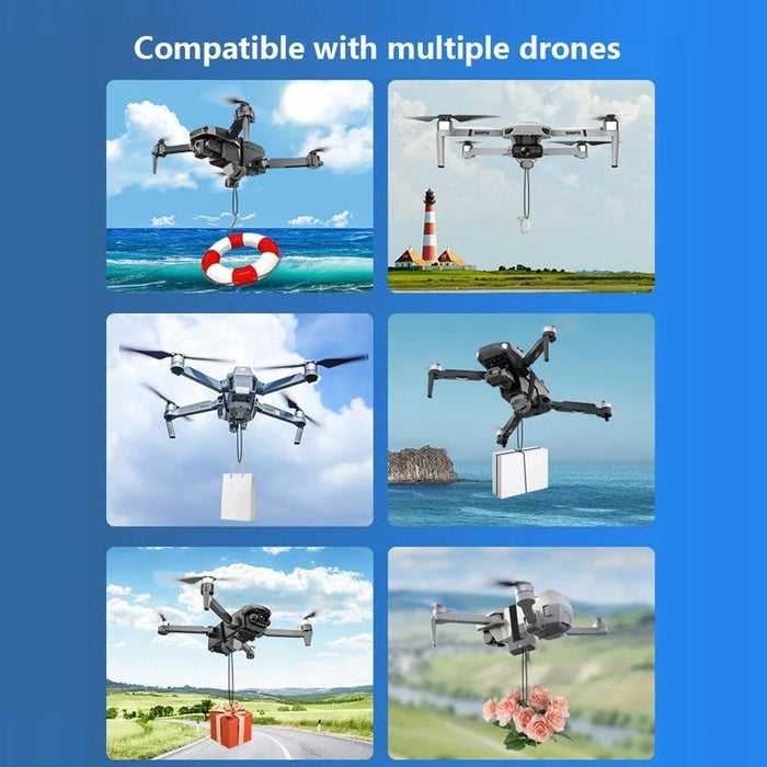 Drone Universal Transport Thrower Drop Device With Remote