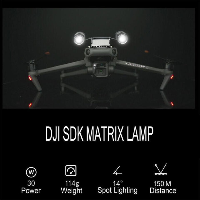 Jz T30 For Dji Mavic 3e/3t 30w Matrix Lamp Spotlight