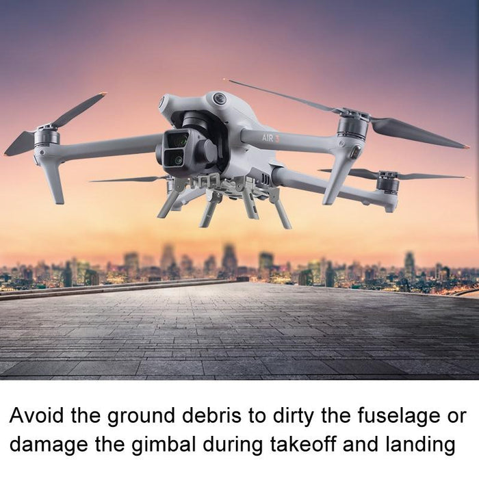 Heightened Landing Gear Body Protection Fall And Crash