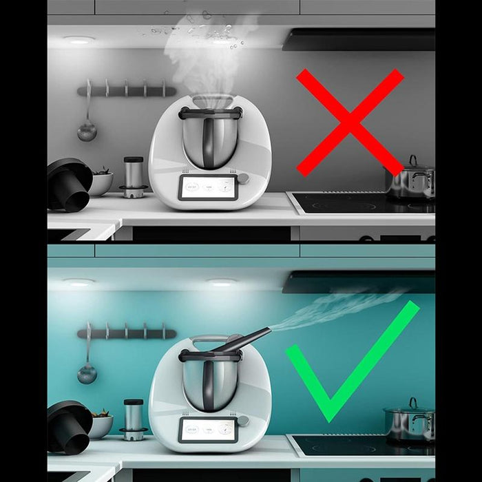 Anti Splash Steam Release Cap For Thermomix Tm6 / Tm5 Grey