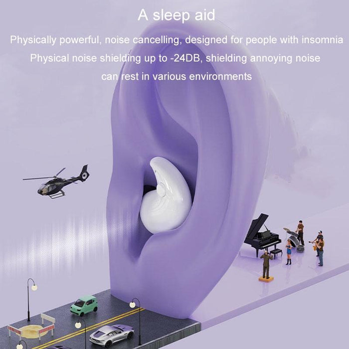 Bluetooth 5.3 Sleep Earphones Tws True Wireless Mini In-Ear Side Sleeping Running Sports Earphones