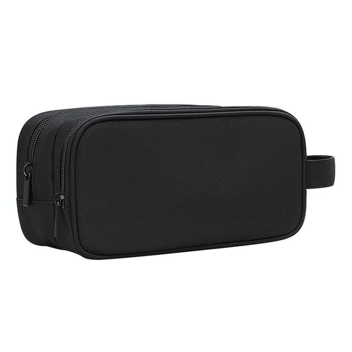 Sm09 Double-Layer Large Capacity Digital Accessories Storage Bag Colour - Black
