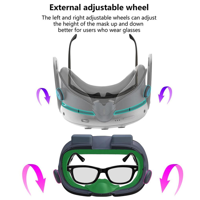 Adjustable Vr Eye Mask Set Out Soft For Meta Quest 3