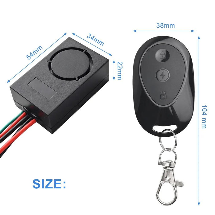 Electric Scooter 36-55v Anti-theft Alarm Detector & 2